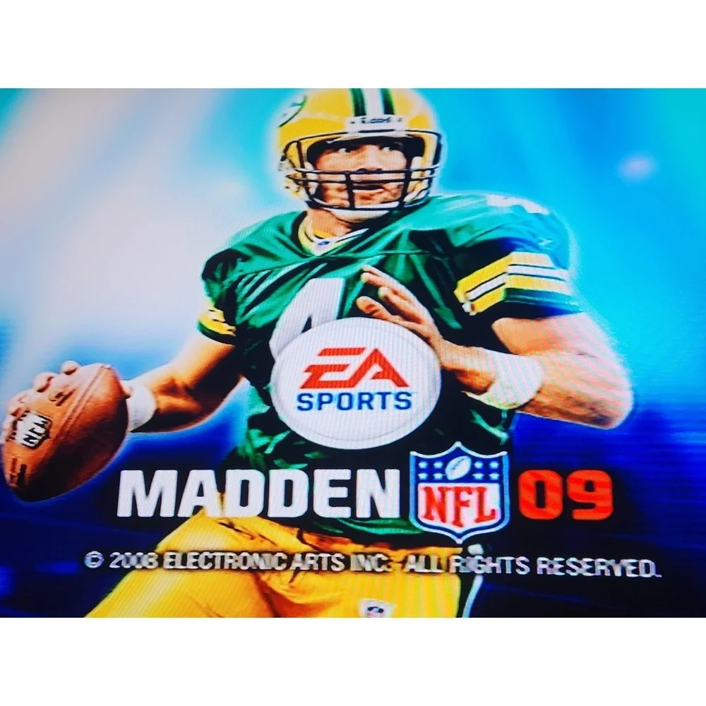 Madden NFL 09 PS2 PlayStation 2 and Madden NFL 08 PS2 Game Bundle